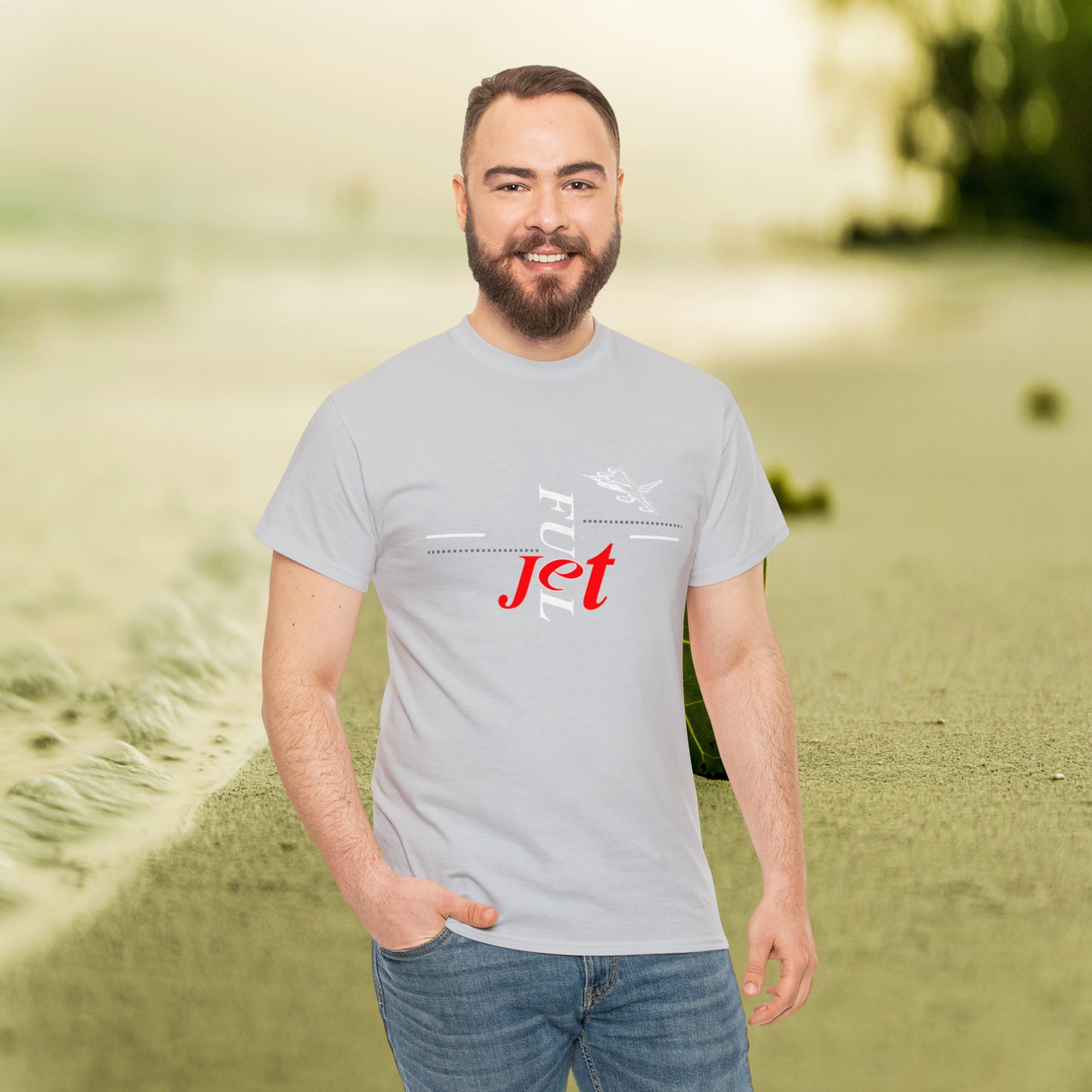 Jet Fuel Tee, T-shirt for Dad,  New Tee, Best Friends, Casual wear,Pilot Tee, Men's T-shirt, Gift T-shirt