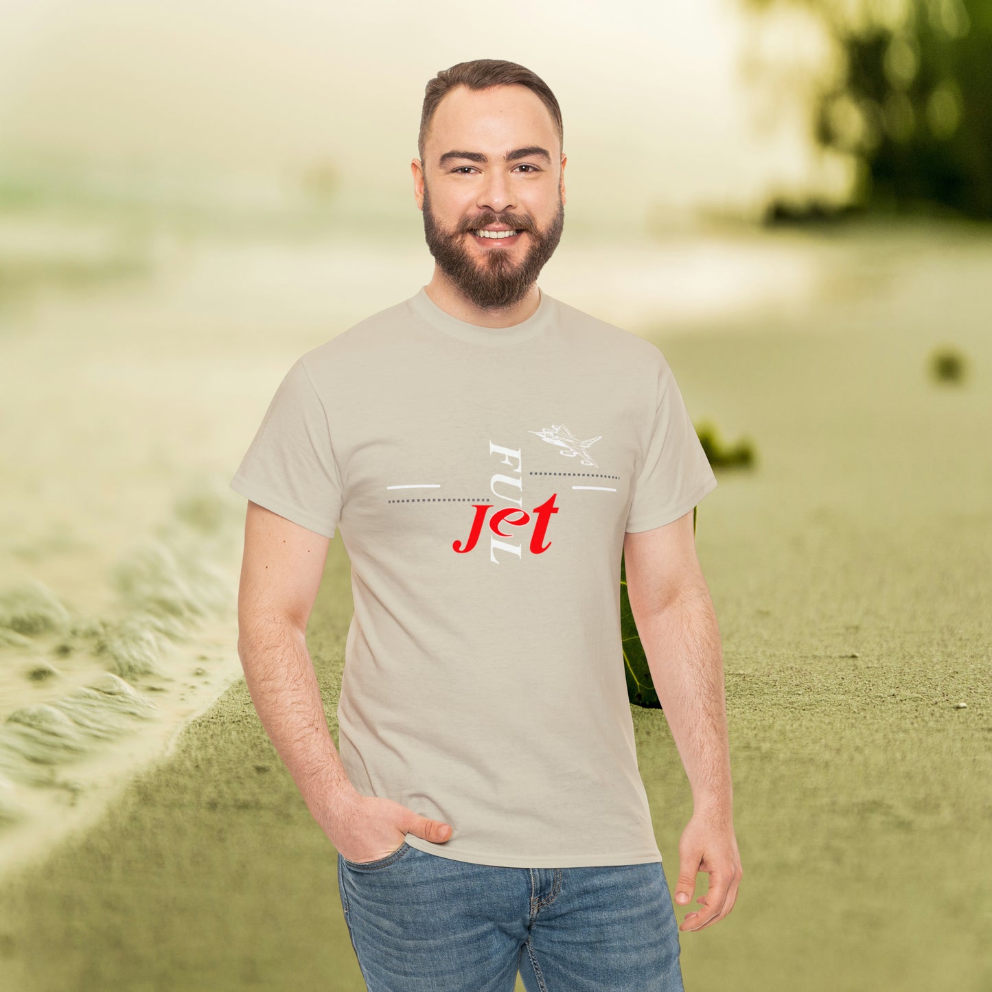 Jet Fuel Tee, T-shirt for Dad,  New Tee, Best Friends, Casual wear,Pilot Tee, Men's T-shirt, Gift T-shirt